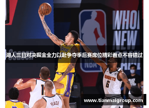 湖人三日对决掘金全力以赴争夺季后赛席位精彩看点不容错过